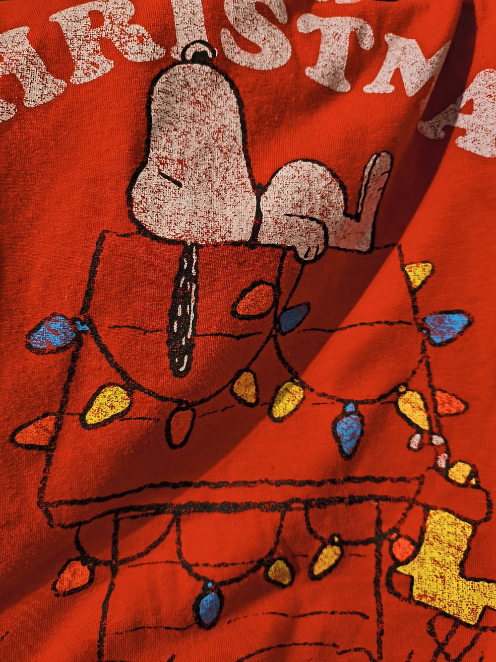 Peanuts Red Hybrid Apparel Tee